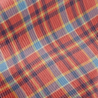Two-Color Stacked Check Standard Corduroy