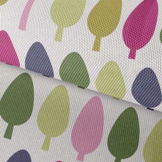 Cute Colorful Tree Waterproof Oxford