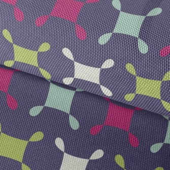 Simple Block Combination Waterproof Oxford