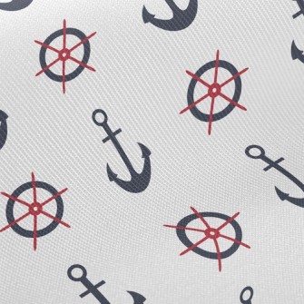 Petite Navy Logo Twill