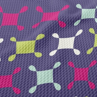 Simple Block Combination Birdseye Piqué