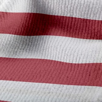 Simple Two-Color Stripes Terry