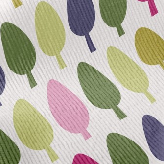 Cute Colorful Tree Standard Corduroy