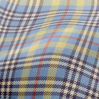 Layered Scotch Lines Performance Linen