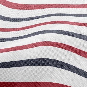 Simple Two-Color Lines Performance Linen