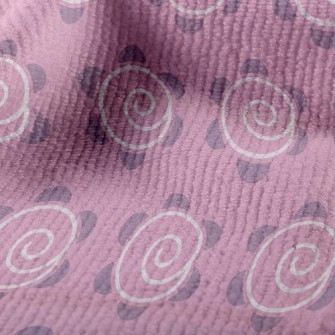 Swirl Dot Florets Terry