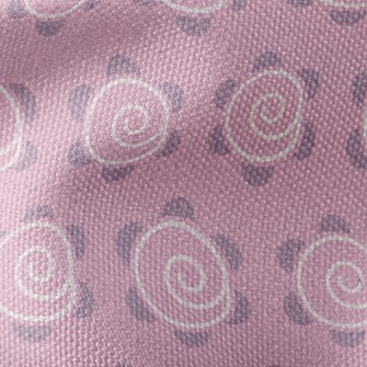 Swirl Dot Florets Waterproof Canvas