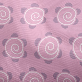 Swirl Dot Florets Dobby