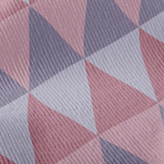 Asymmetric Color Triangle Standard Corduroy