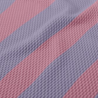 Simple Romantic Stripes Birdseye Piqué