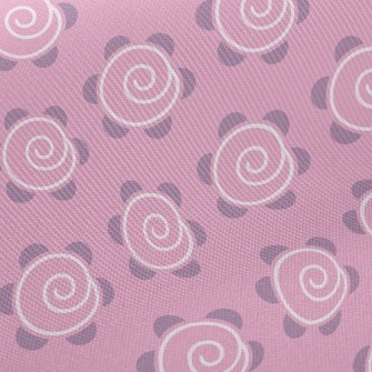 Swirl Dot Florets Twill