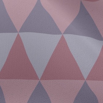 Asymmetric Color Triangle Chiffon
