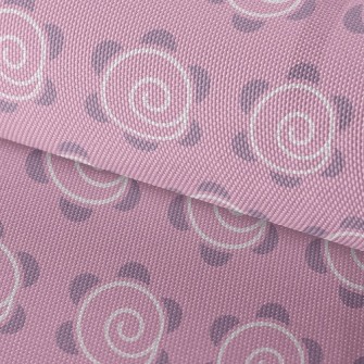 Swirl Dot Florets Waterproof Oxford