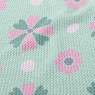 Cute Bicolor Petals Birdseye Piqué