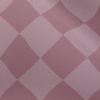 Two-Color Geometric Rhombus Chiffon