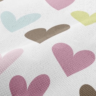 Colorful Little Hearts Performance Linen