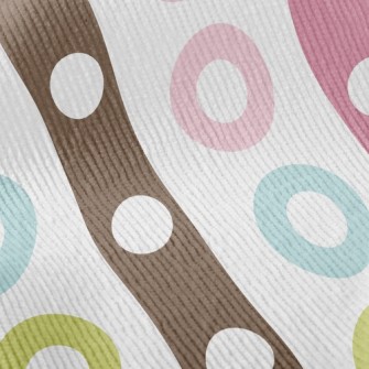 Colorful Dots Standard Corduroy
