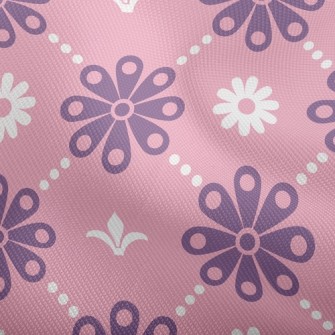 Two-Color Romantic Flower Dobby