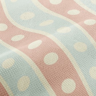 Two-Color Dotted Lines Performance Linen