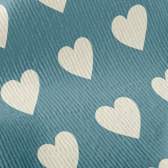 Simple Arrangement Of Hearts Standard Corduroy