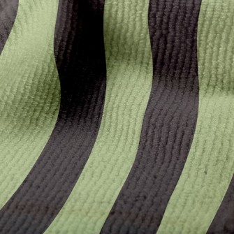 Two-Color Straight Stripe Terry