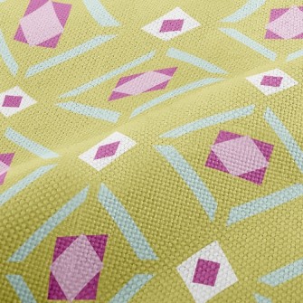 Colorful Cubes Performance Linen