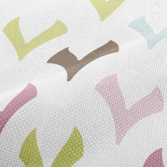 Colorful Geometric Little Hear Performance Linen