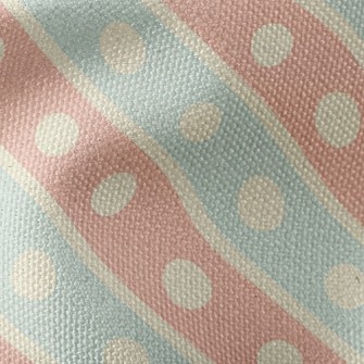 Two-Color Dotted Lines Waterproof Canvas