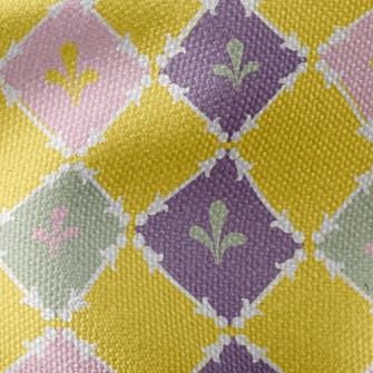 Bright Square Pattern Waterproof Canvas