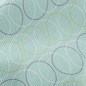 Visual Circle Lines Standard Corduroy