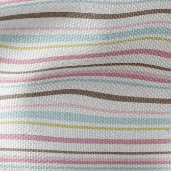 Horizontal Stripes Waterproof Canvas
