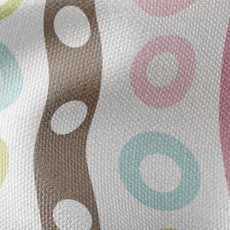 Colorful Dots Waterproof Canvas