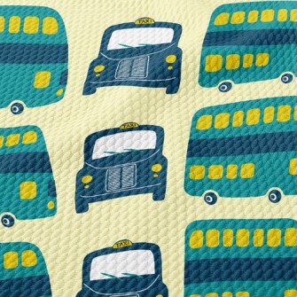 Bus Taxi Birdseye Piqué