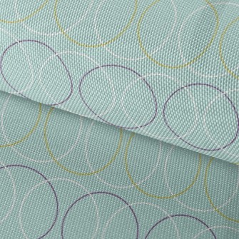 Visual Circle Lines Waterproof Oxford