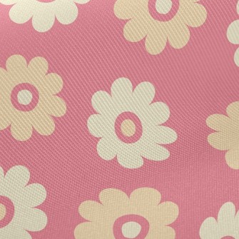 Small Round Flower Twill