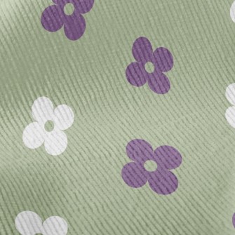 Temperament Two-Color Floret Standard Corduroy