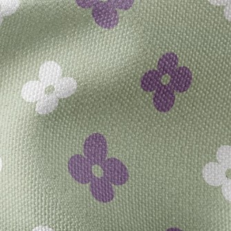 Temperament Two-Color Floret Waterproof Canvas