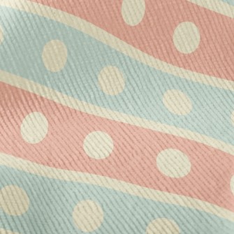 Two-Color Dotted Lines Standard Corduroy
