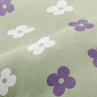 Temperament Two-Color Floret Performance Linen