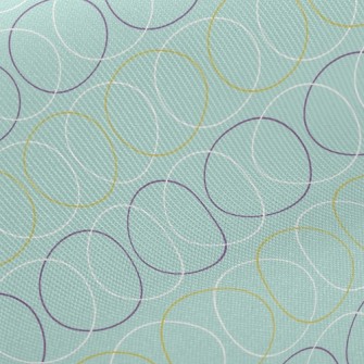 Visual Circle Lines Twill