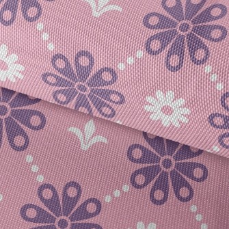 Two-Color Romantic Flower Waterproof Oxford