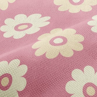 Small Round Flower Performance Linen