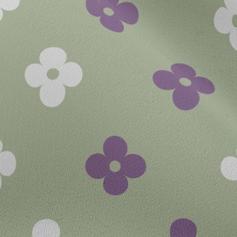 Temperament Two-Color Floret Chiffon