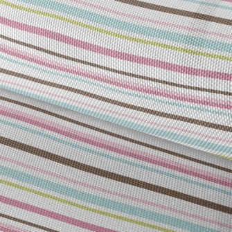Horizontal Stripes Waterproof Oxford