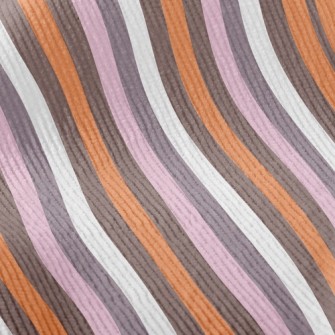 Casual Colorful Stripes Standard Corduroy