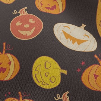 Playful Funny Pumpkin Chiffon