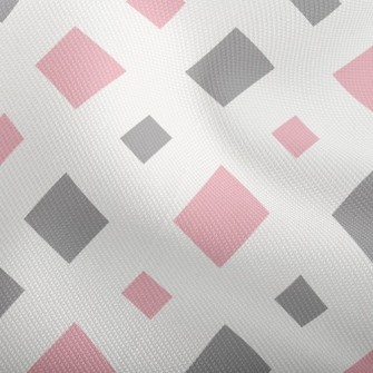 Pink Size Square Dobby