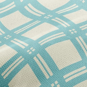 Interlaced Rhombus Performance Linen