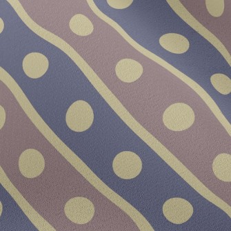 Cool Color Diagonal Stripes Chiffon