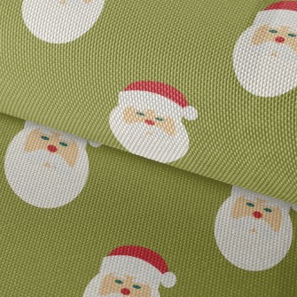 Tiny Santa Head Waterproof Oxford
